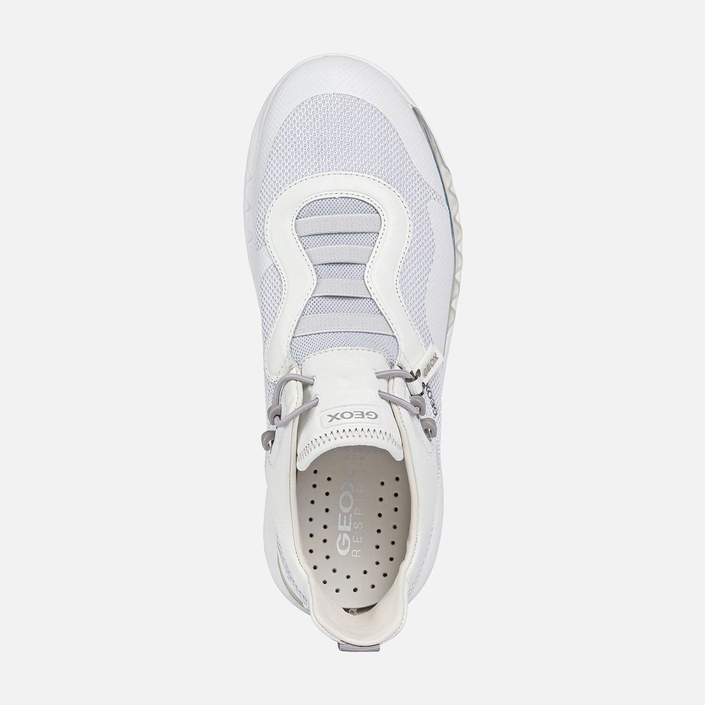 Tenis Geox Homem Branco - Levita - SKBOY2075